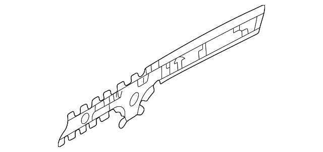4B5-817-968-D Деталь SIDE RAIL, RIGHT