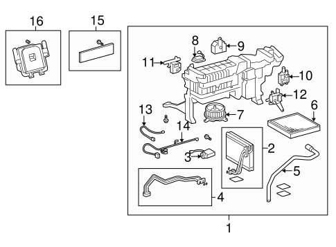 LS460 AUXILIARY HEATER & AC