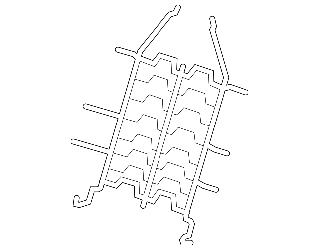 92230417 Деталь LUMBAR SUPPORT, LEFT