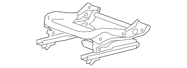 13581766 Деталь SEAT ADJUSTER, LEFT