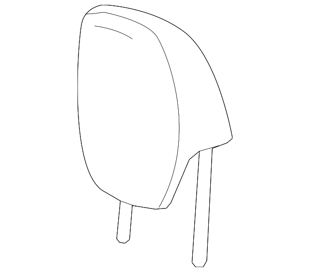 92246223 Деталь HEADREST, LEFT