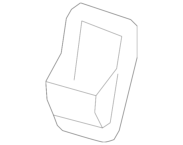 92230414 Деталь HANDLE COVER, LEFT