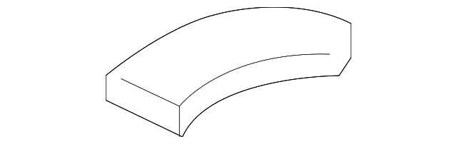 73229-T0A-A01 Деталь MOLDING, L. RR. WINDSHIELD CORNER