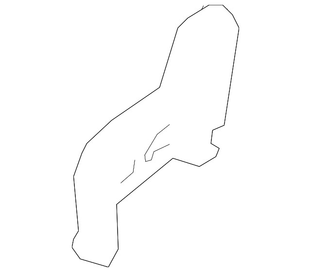 41117402663 Деталь INNER BRACKET, LEFT