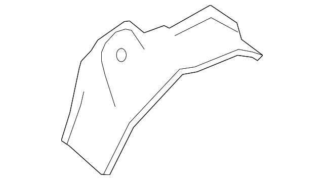 41-00-7-410-855 Деталь OUTER WHEELHOUSE, LEFT