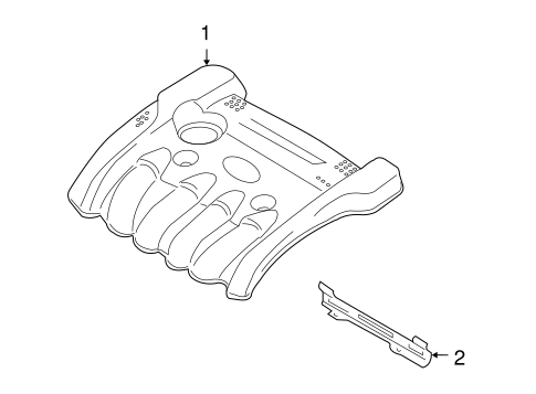 Optima ENGINE APPEARANCE COVER 2