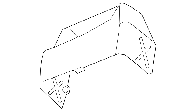4578336AA HEAT SHIELD, LEFT