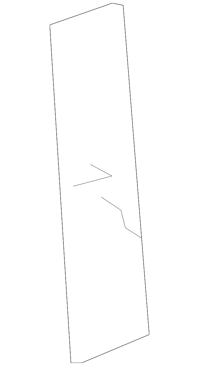 68014362AA Деталь SIDE PANEL, RIGHT