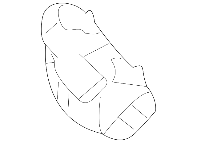 58774-02090-B0 Деталь SIDE COVER, LEFT