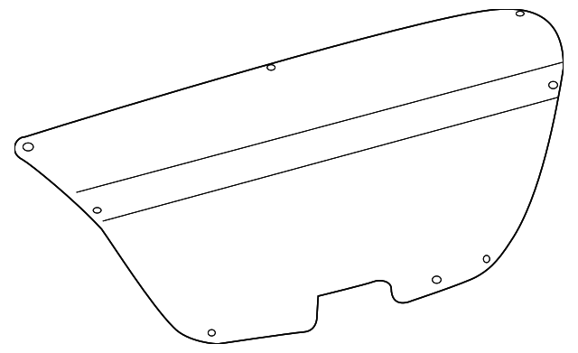 64719-02100-C0 Деталь TRUNK LID TRIM