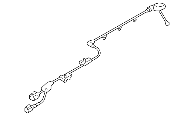 5G0-927-904-AQ ABS SENSOR WIRE, LEFT