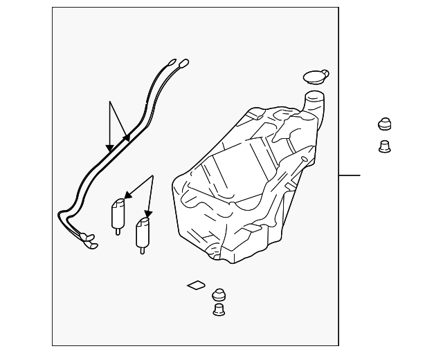 8889830190 Деталь RESERVOIR ASSY