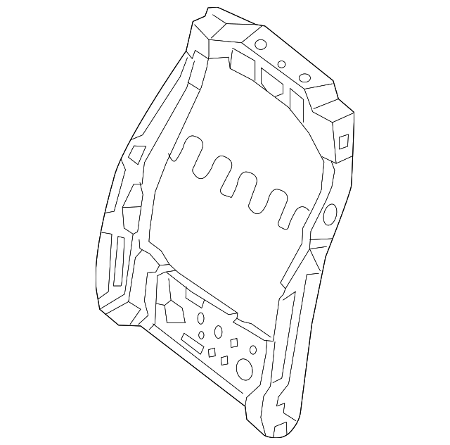 87654-1PA0A SEAT BACK FRAME
