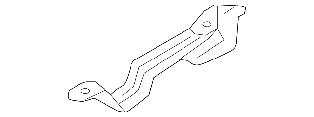 84632-3T000 Деталь CENTER CONSOLE FRONT BRACKET