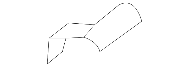 85842-3X000-TX Деталь UPR CTR PLR TRIM CAP, RIGHT