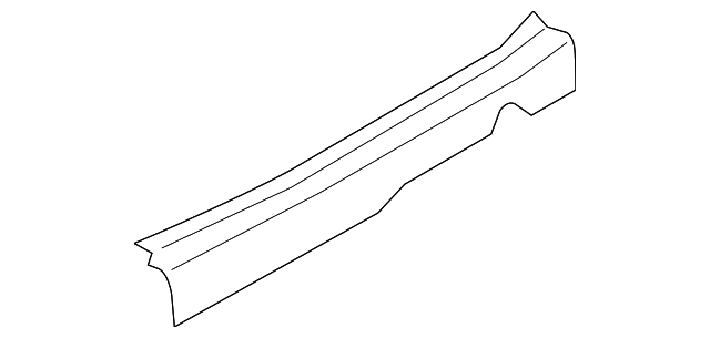 85870-3X000-RY Деталь FRONT SILL PLATE, LEFT