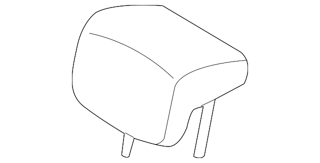 89700-4Z000-R3X Деталь HEADREST, OUTER