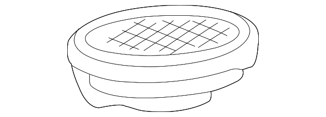 10449231 PKG TRAY SPEAKER, LEFT