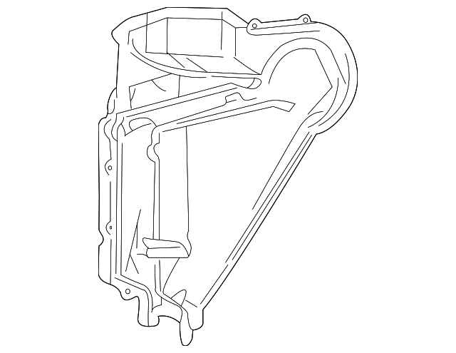 3056323 Деталь EVAPORATOR CASE