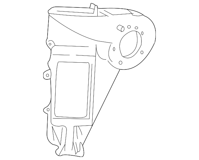 3056322 Деталь EVAPORATOR CASE
