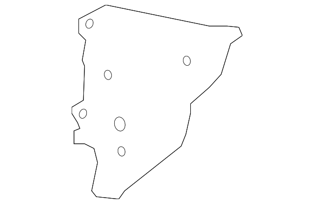 22945542 Деталь LOWER EXTN, LEFT