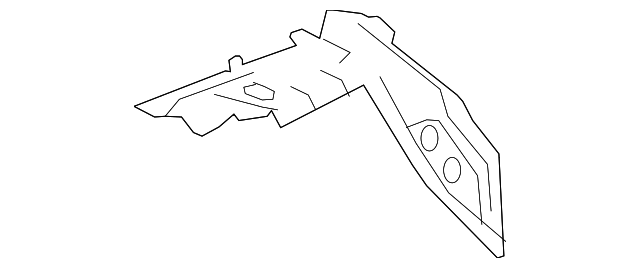 22945540 Деталь UPPER EXTN, LEFT