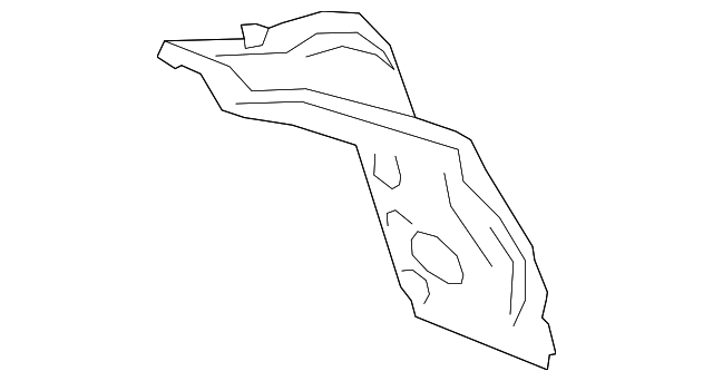 25998251 Деталь TAIL LAMP PANEL, LEFT