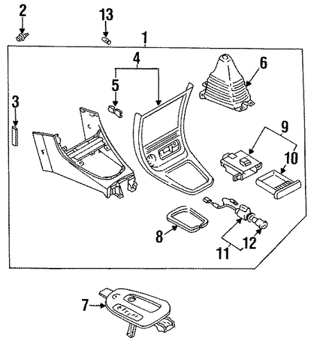 Protege CENTER CONSOLE 2