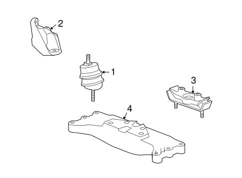 Camaro ENGINE & TRANS MOUNTING