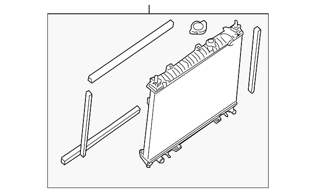 21460-9BA0E Деталь RADIATOR ASSY