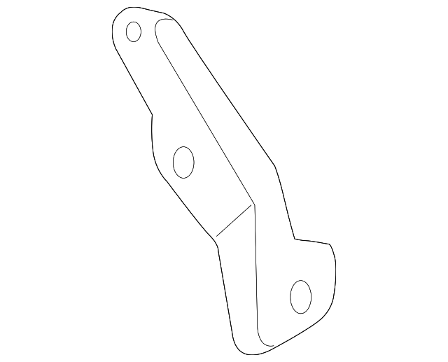 0K07A-40080 Деталь FRONT PIPE BRACKET