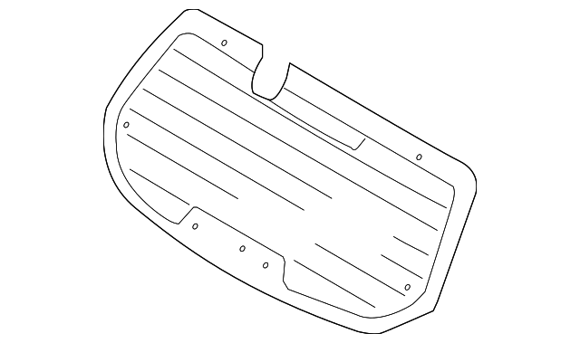 87111-1F021 Деталь GLASS & FRAME