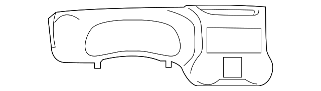 6BR44DX9AA Деталь CLUSTER BEZEL