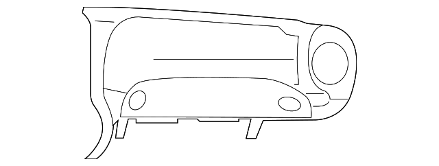 5QZ89DX9AB Деталь AIR BAG DOOR