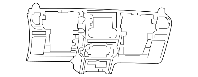 5XT91DX9AC Деталь INSTRUMENT PANEL