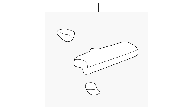 62605-0C010-B0 Деталь LID, RIGHT