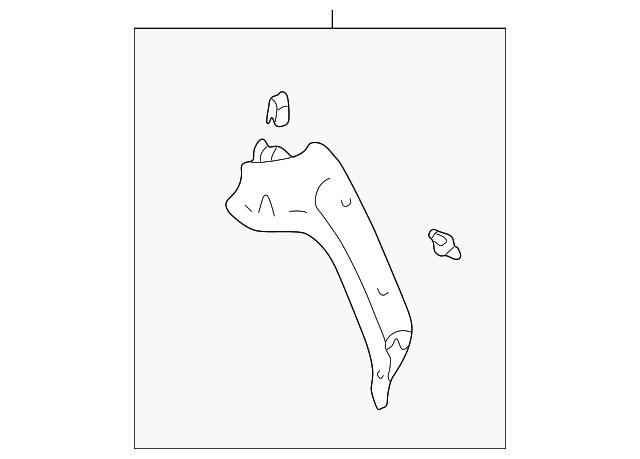 62570-0C010-B0 Деталь REAR PILLAR TRIM, RIGHT