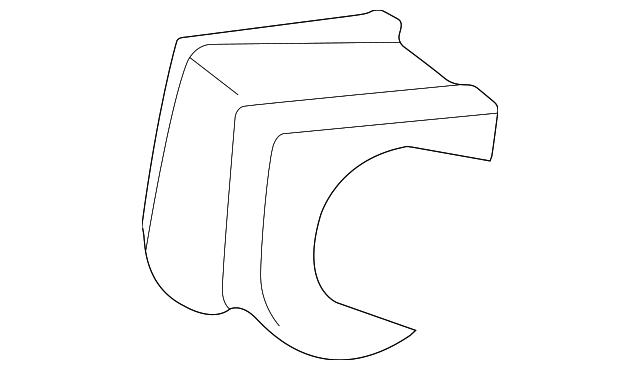 1L5Z-5484-BA Деталь STABILIZER BAR BUSHING, LEFT
