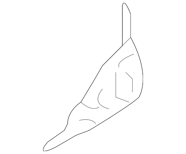 BN8V-70-4A1B Деталь LOWER PANEL, RIGHT