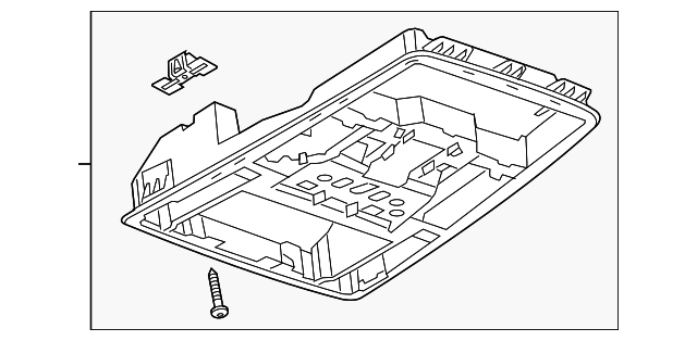 13251594 OVERHEAD CONSOLE