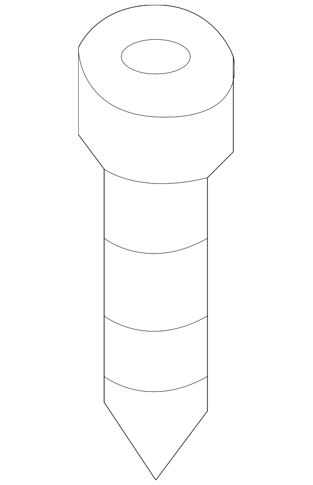 N-989-255-01 CENTER BELT ASSY BOLT