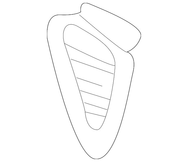 0K30A-60161A78 Деталь DEFROSTER GRILLE