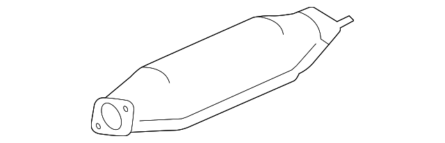 1584A068 Деталь CATALYTIC CNVRTR