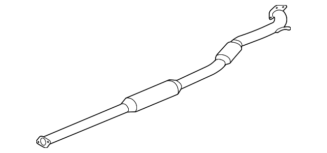 1570A481 Деталь INTERMED PIPE