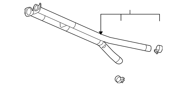 10383108 Деталь INTERMED PIPE