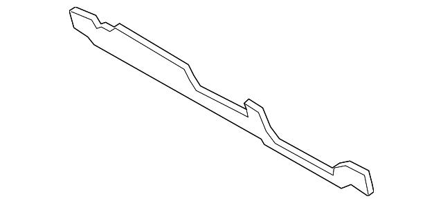 SU003-01192 Деталь RADIATOR ASSY UPPER SEAL