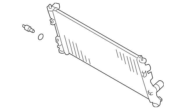SU003-01172 Деталь RADIATOR ASSY