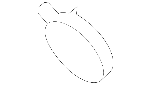 SU003-02996 Деталь UPPER HOSE CLAMP