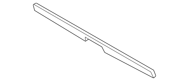 SU003-01194 Деталь RADIATOR ASSY LOWER SEAL