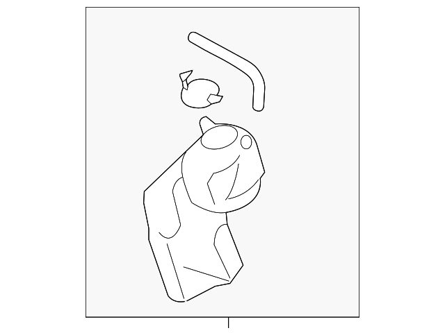 SU003-01185 Деталь RESERVOIR ASSY